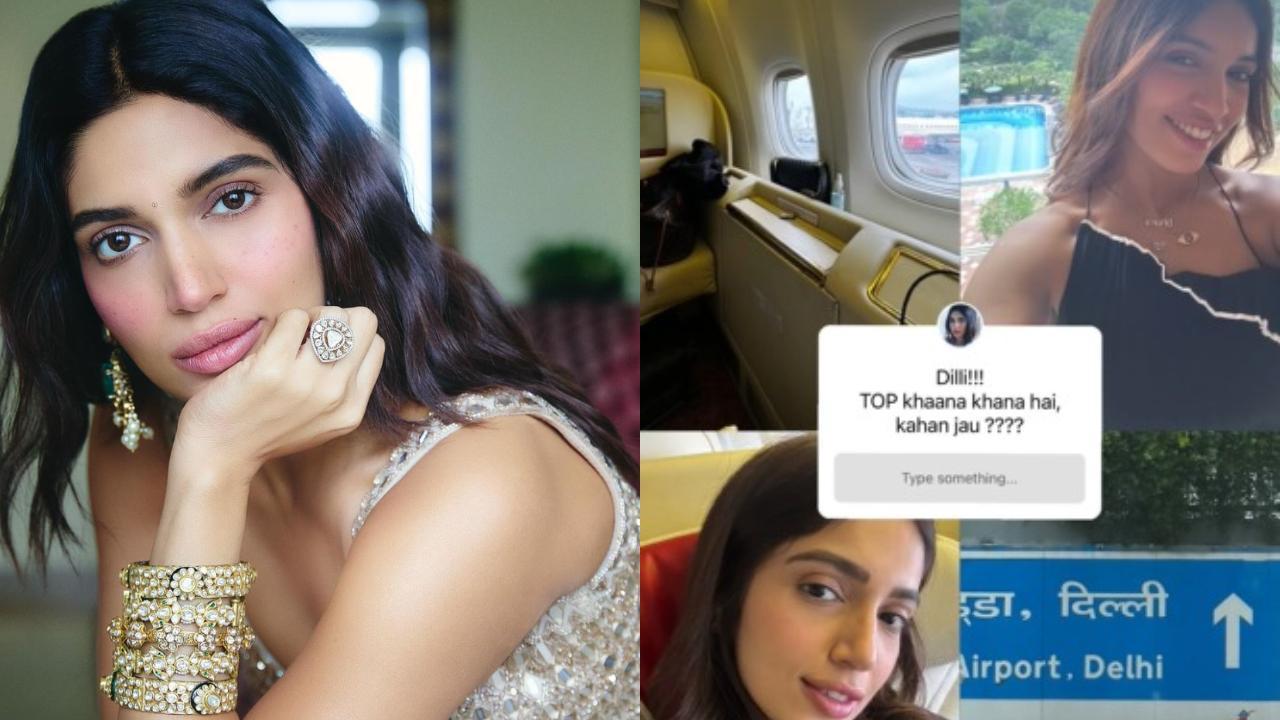 Bhumi Pednekar seeks Delhi's top food picks from fans: 'Khaana khana hai'