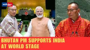 United Nations: Bhutan PM’s moving speech thanking and supporting India
