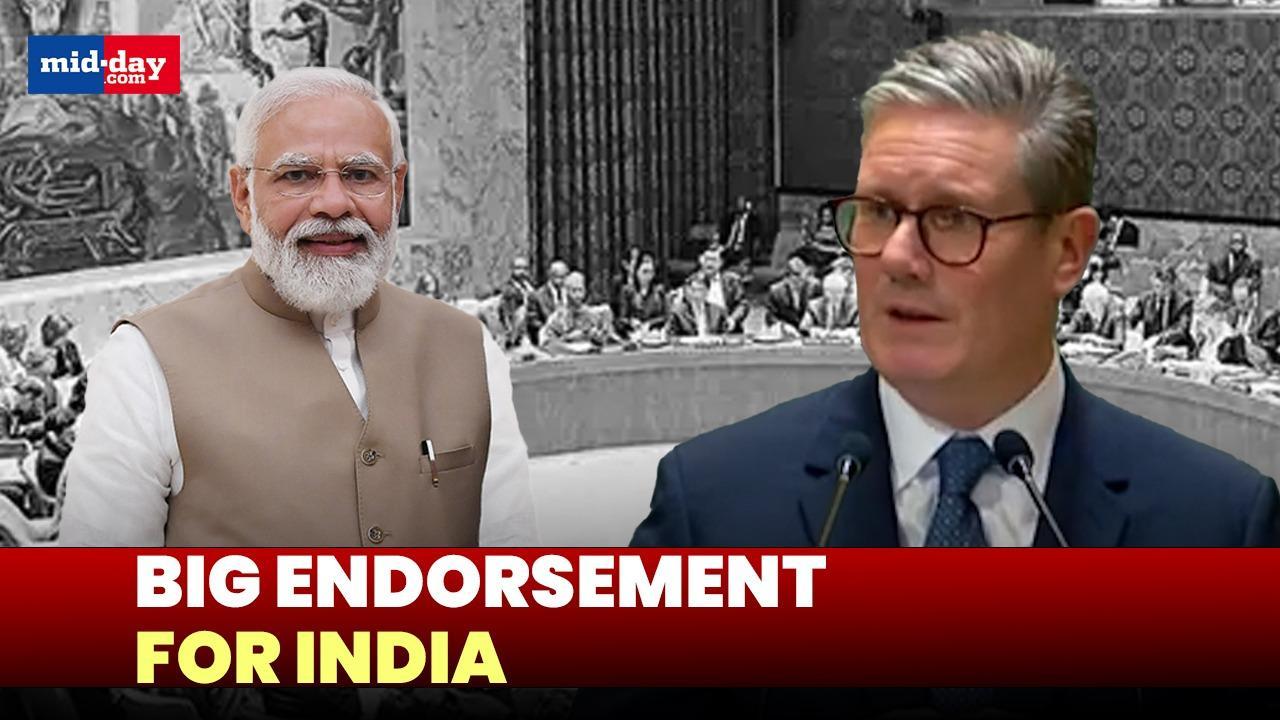 UK PM Keir Starmer supports India for permanent UNSC seat