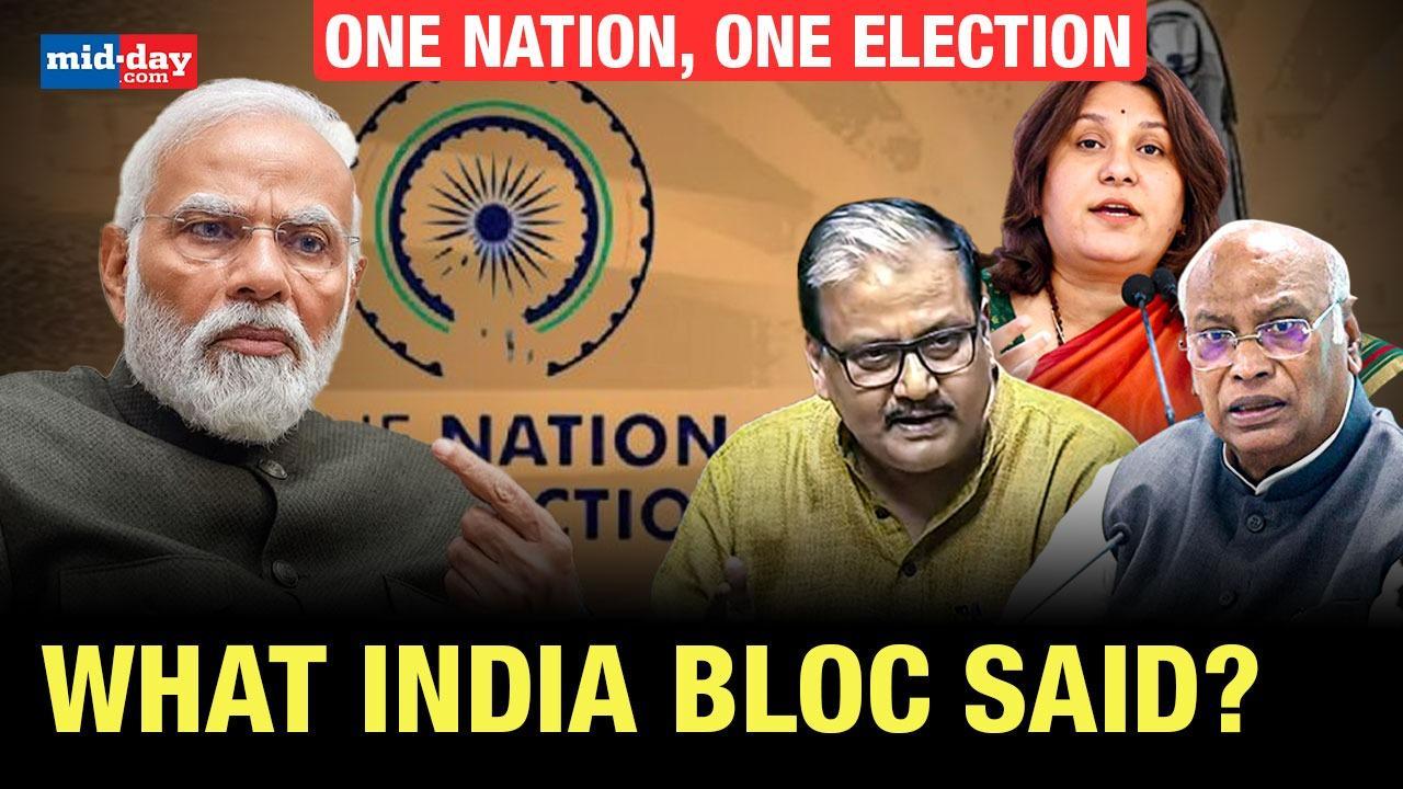 INDIA Bloc slams One Nation, One Election', Calls it impractical & unrealistic