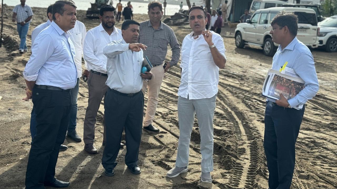 BMC reviews preparations in parts of Mumbai ahead of Ganesh Chaturthi