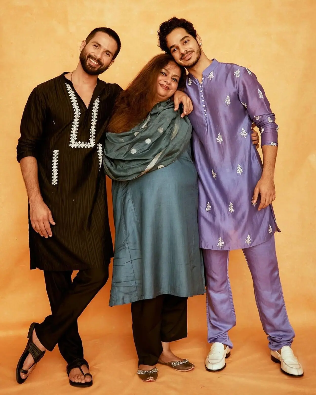 Veteran actress Neelima Azeem married Pankaj Kapur in 1979 and became parents to Shahid Kapoor. They later got divorced. She later tied the knot with actor Rajesh Khatter and had a son Ishaan Khatter, a Bollywood actor. 