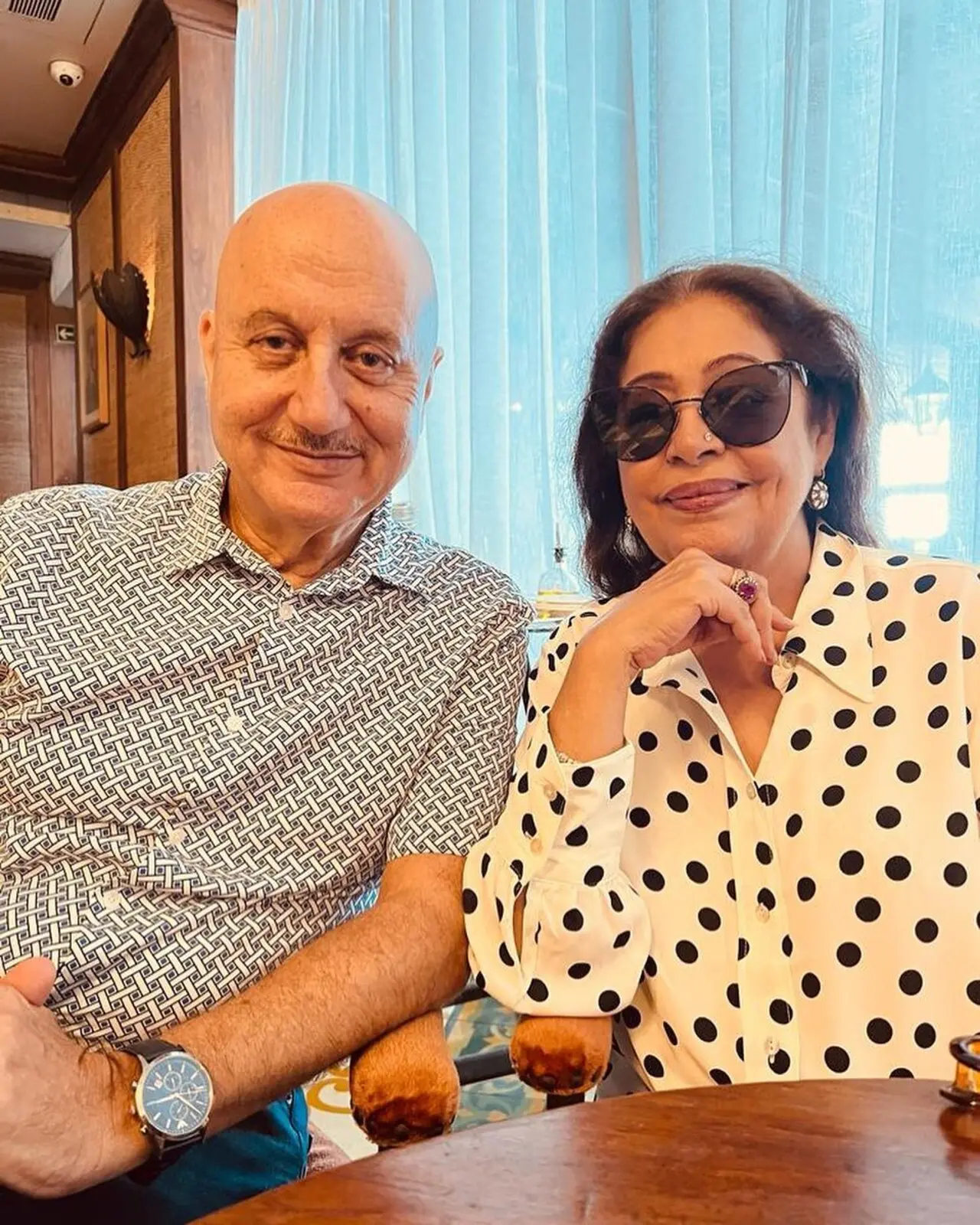 Veteran actress Kirron Kher married Gautam Berry and they had a son named Sikandar Kher, who took the surname of her second husband and veteran actor Anupam Kher. 