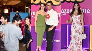 Call Me Bae screening: Sara Ali Khan, Kartik Aaryan reunite at Ananya's show