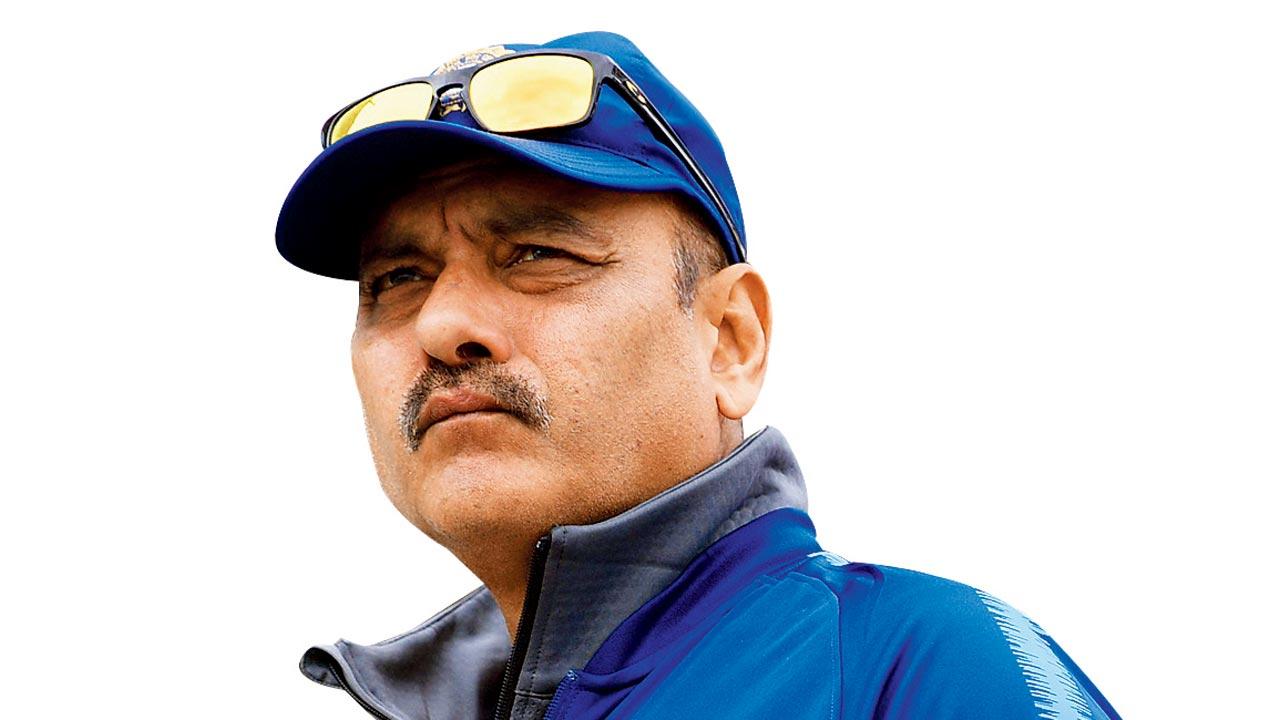 Ravi Shastri. Pic/AFP