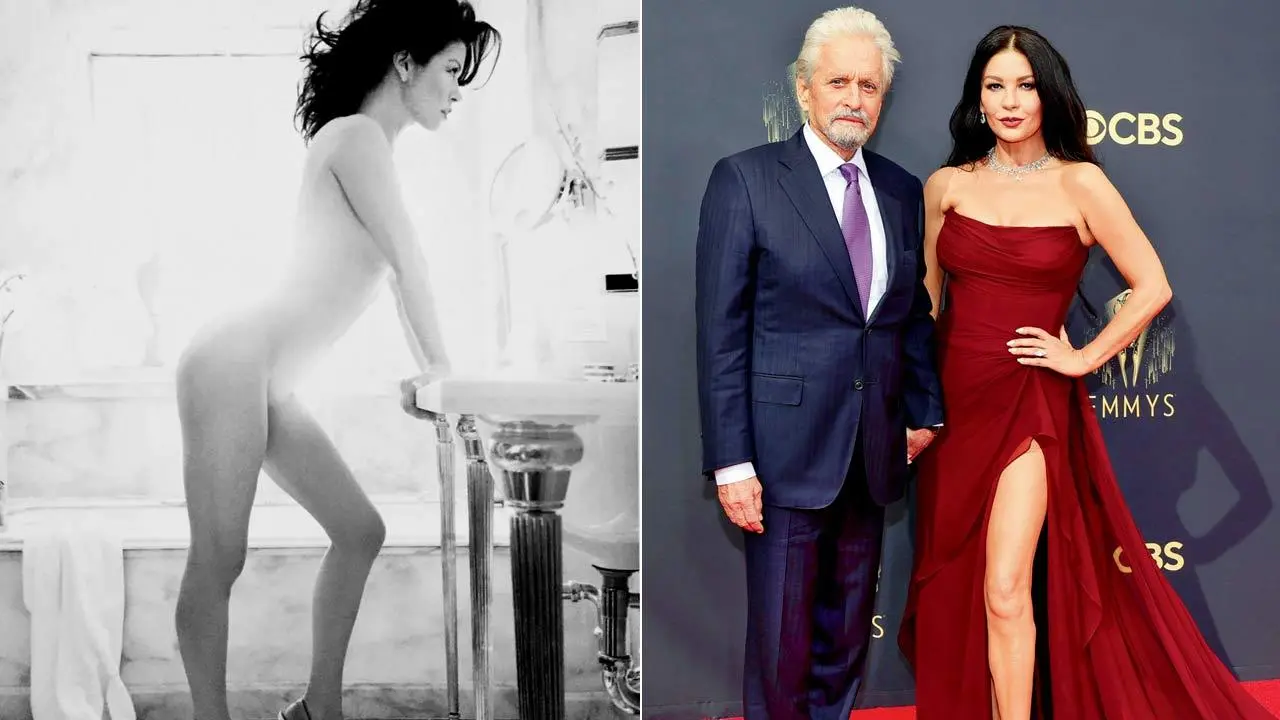 Catherine Zeta-Jones shares picture in her birthday suit