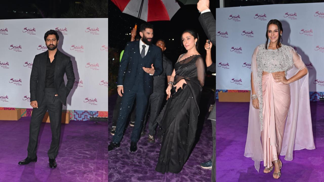 Shraddha Kapoor, Aditya Roy Kapur, Neha Dhupia, Vicky Kaushal, and others stun at the event