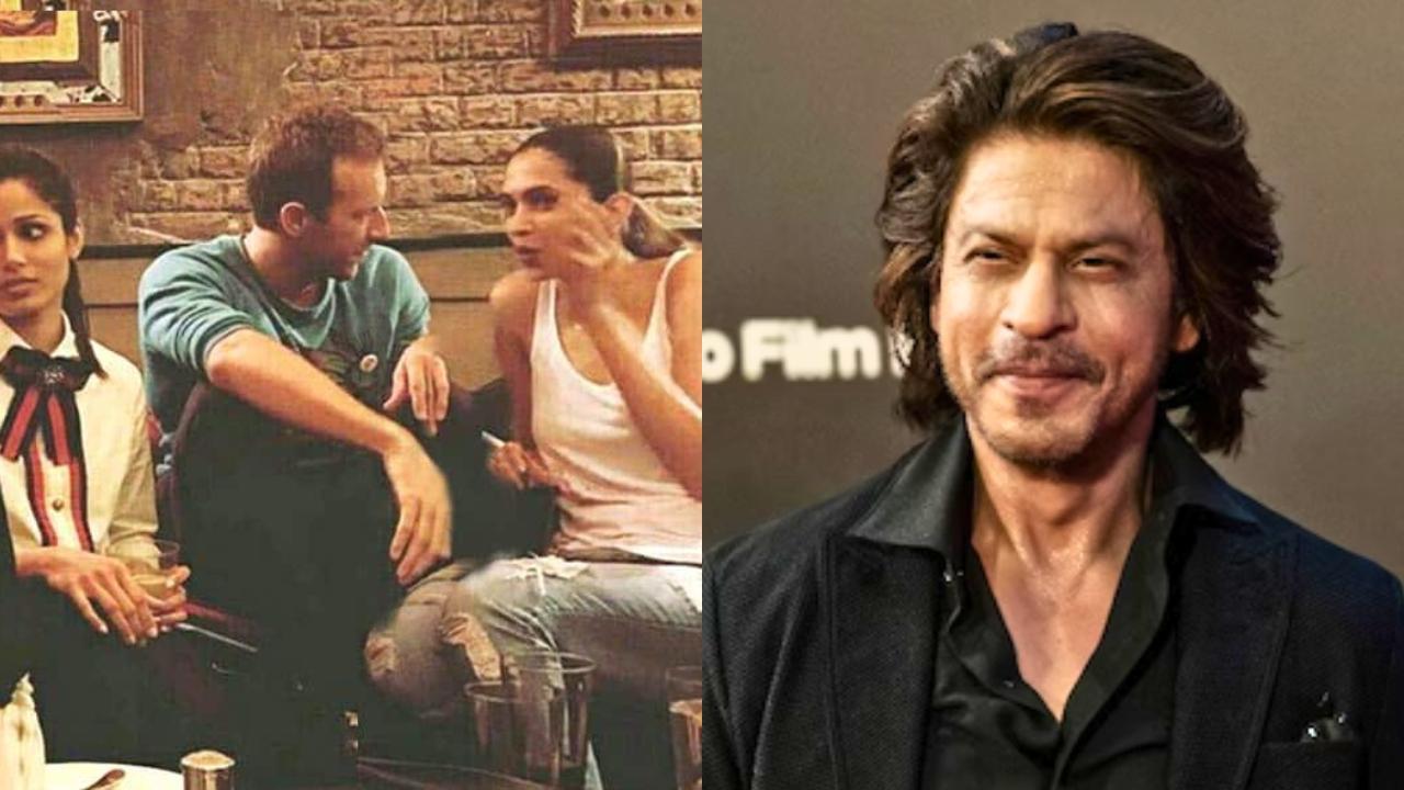 Throwback: When Coldplay's Chris Martin was seen chilling with Deepika Padukone at Shah Rukh Khan's party