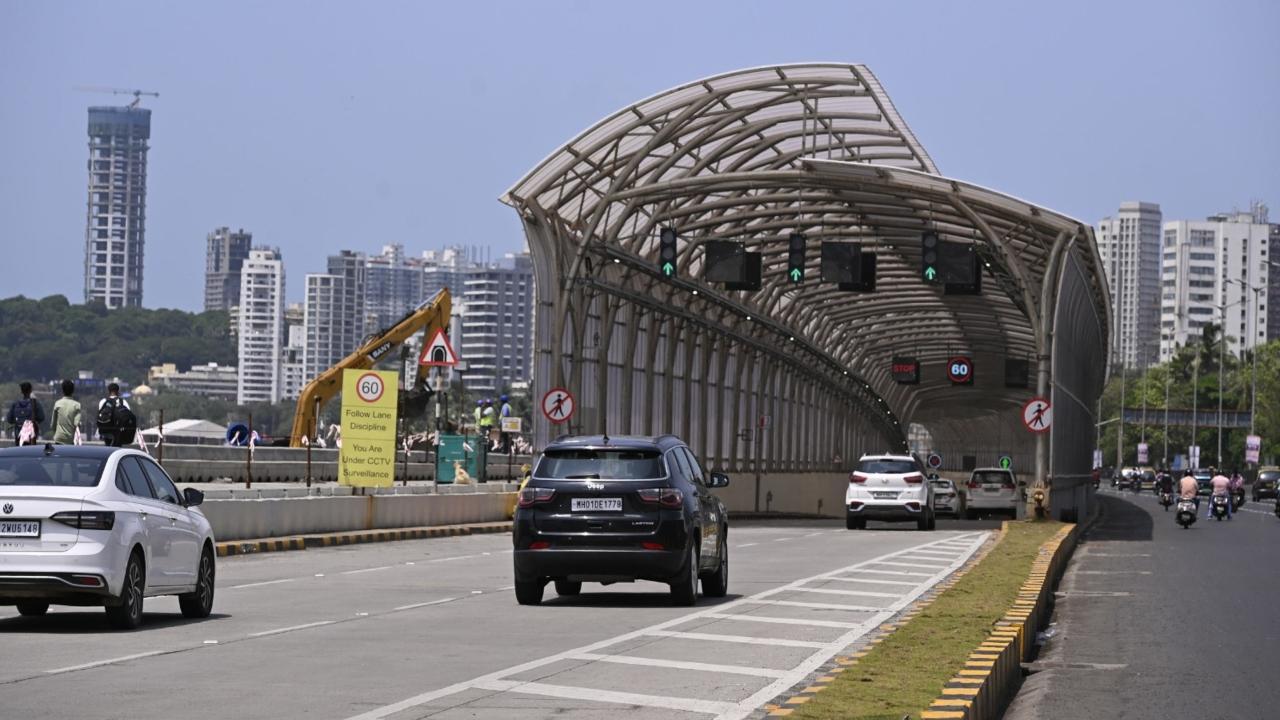 The Mumbai Coastal Road is operational from Worli to Nariman Point on the south-bound arm. On the other arm, the corridor is open for north-bound traffic from South Mumbai to Bandra