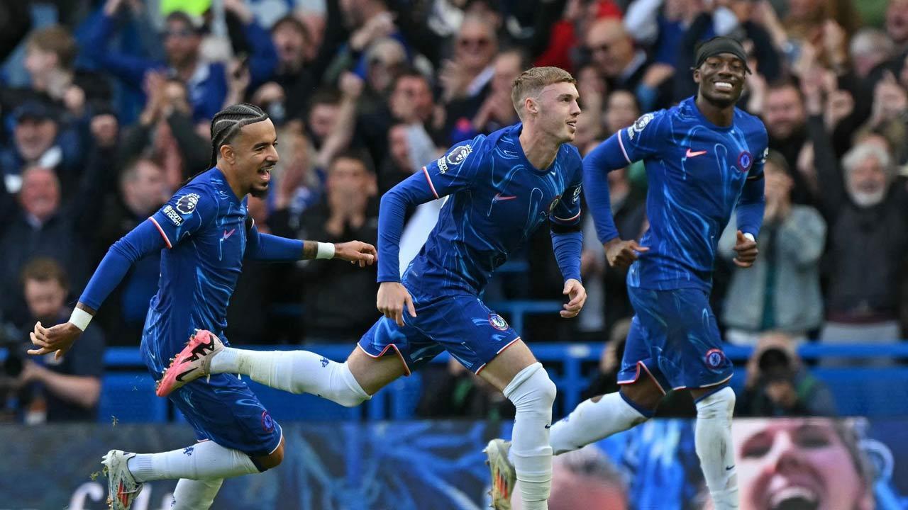 EPL: Cole Palmer's four-goal first half leads Chelsea to historic win over Brighton