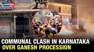 Communal tension in Karnataka's Mandya over stone pelting at Ganpati procession