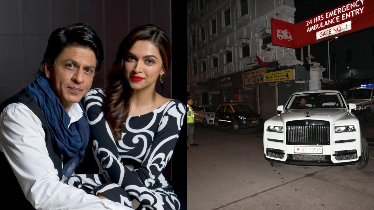 Shah Rukh Khan makes late-night visit at Mumbai hospital to meet Deepika Padukone and Ranveer Singh's baby girl