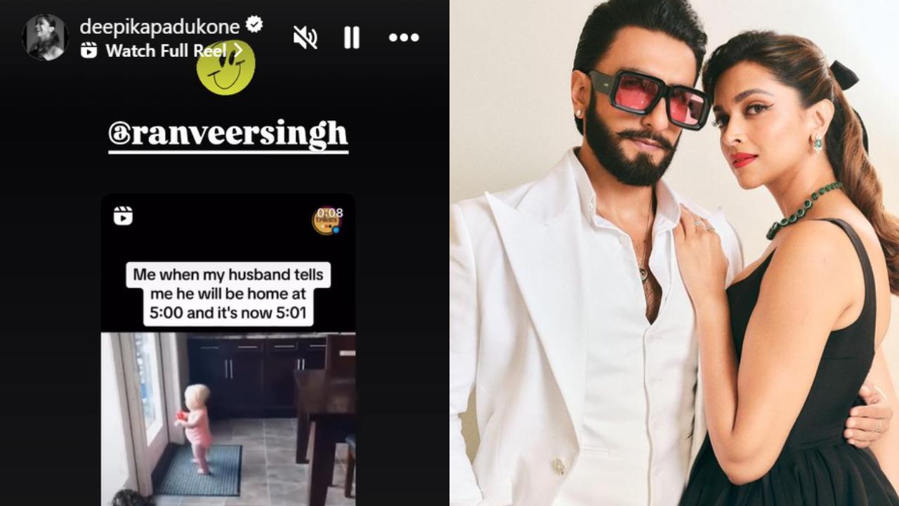 Deepika reveals what happens when Ranveer Singh doesn't reach home on time