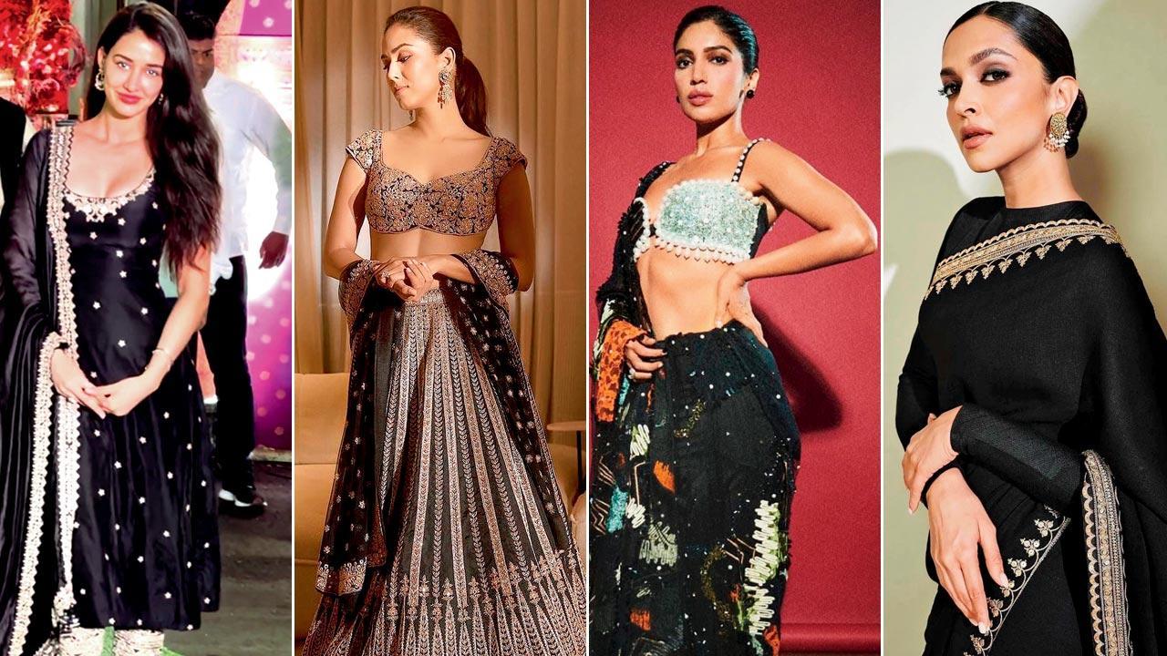 Here's how you can style black outfits for different occasions