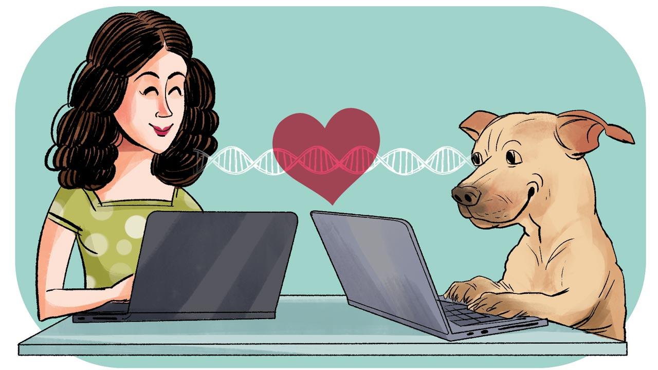  Both species have hacked into each other’s brains and nervous systems to train the other for shelter, safety, and food. Being together boosts oxytocin and dopamine in both species—closest to a mother-child bond among humans