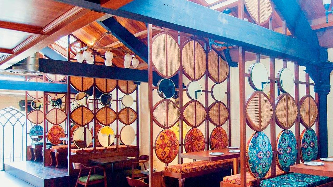 A view of the interiors of Gymkhana 91