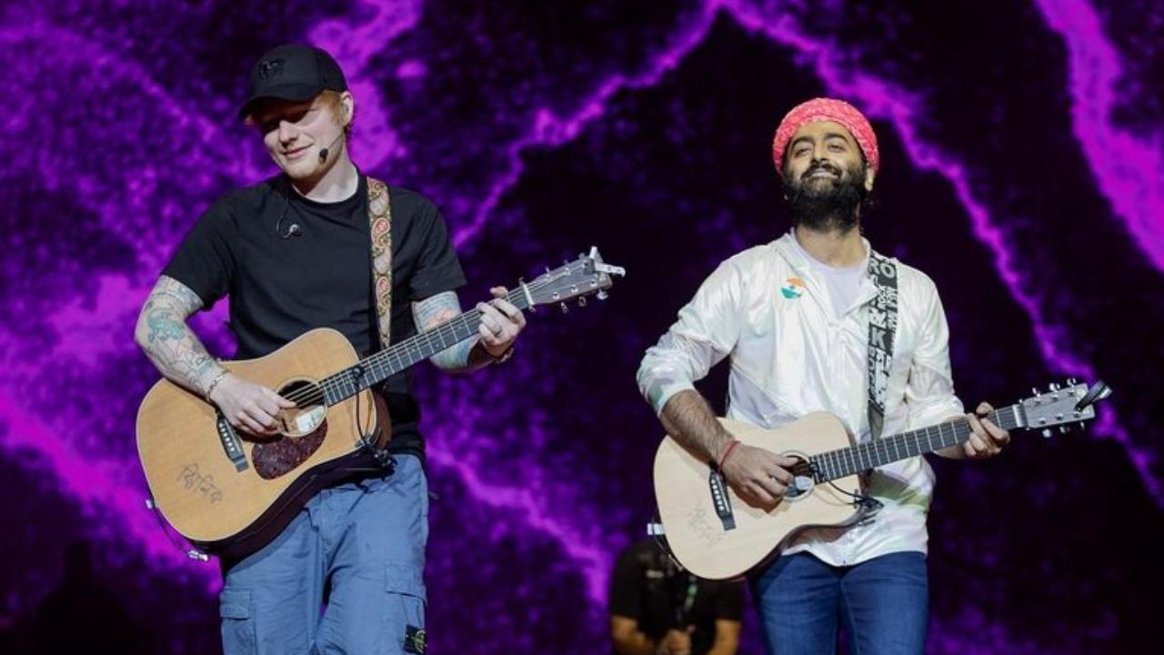 Watch: Arijit Singh shares stage with Ed Sheeran in London, sing latters popular track 'Perfect'