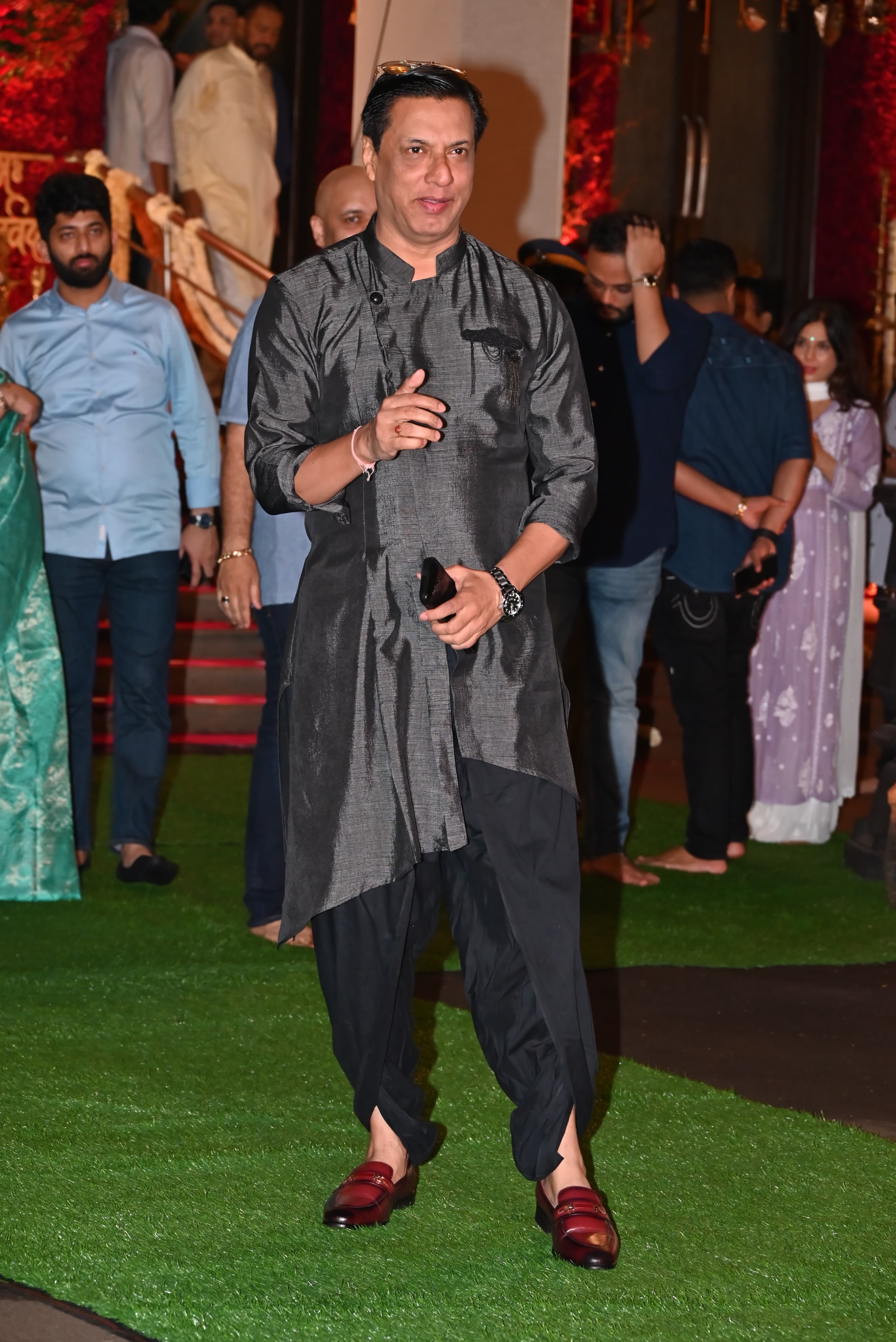 Madhur Bhandarkar attended the starry celebration in style
