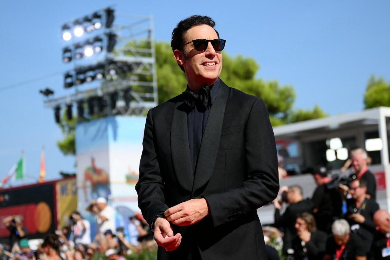 Also attending the same event was seasoned actor Sacha Baron Cohen.