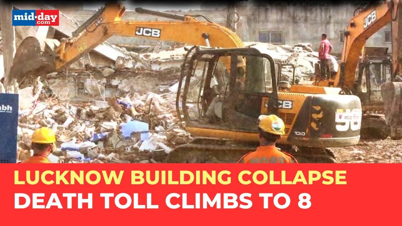 Lucknow building collapse: Death doll reaches to 8, Search operation underway
