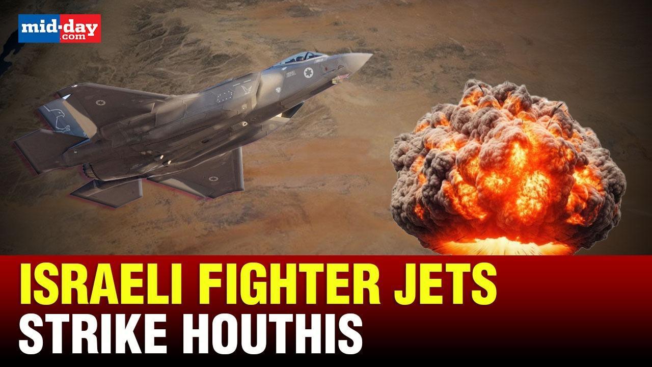 Israeli fighter jets hit Houthi targets in Yemen - Watch video