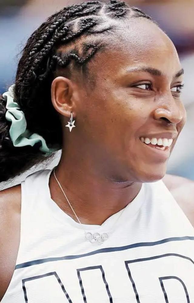 After each of her past two contests in New York, Gauff headed back out onto the practice courts to work on her serve