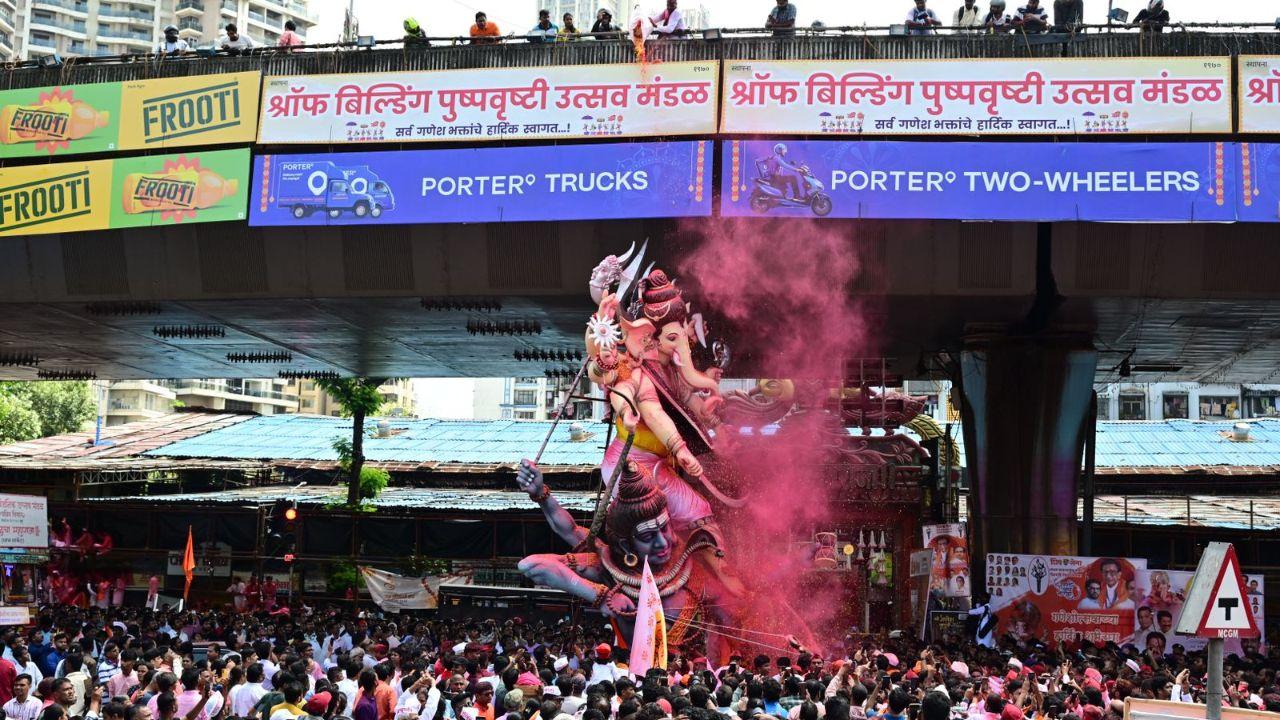 Given the scale of the celebrations, Mumbai has deployed over 24,000 police personnel to ensure the smooth and safe passage of the Ganesh idols. Special forces such as the State Reserve Police Force (SRPF), quick response teams (QRTs), riot control police, and home guards have been called in to assist local police. Surveillance measures include drones at key immersion sites like Girgaon Chowpatty, Dadar, and Juhu, alongside over 8,000 CCTV cameras across the city.