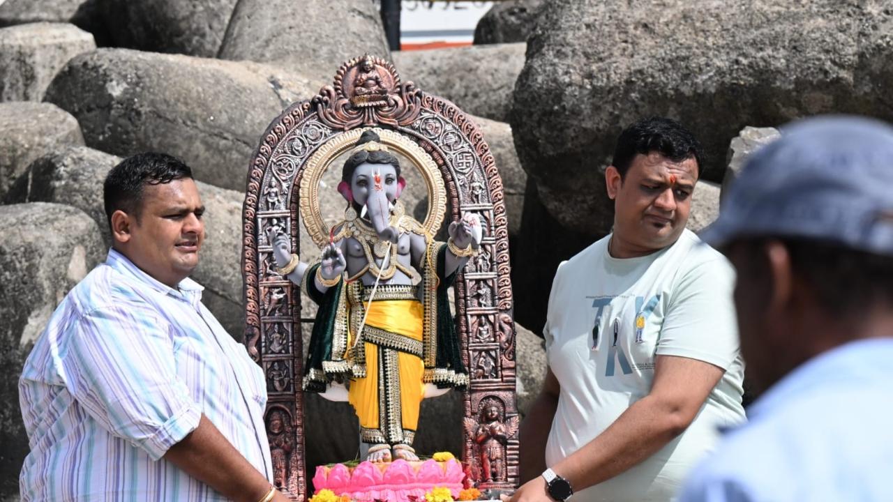 More than 24,000 police personnel have been deployed in Mumbai to thwart any untoward incident during processions, officials said