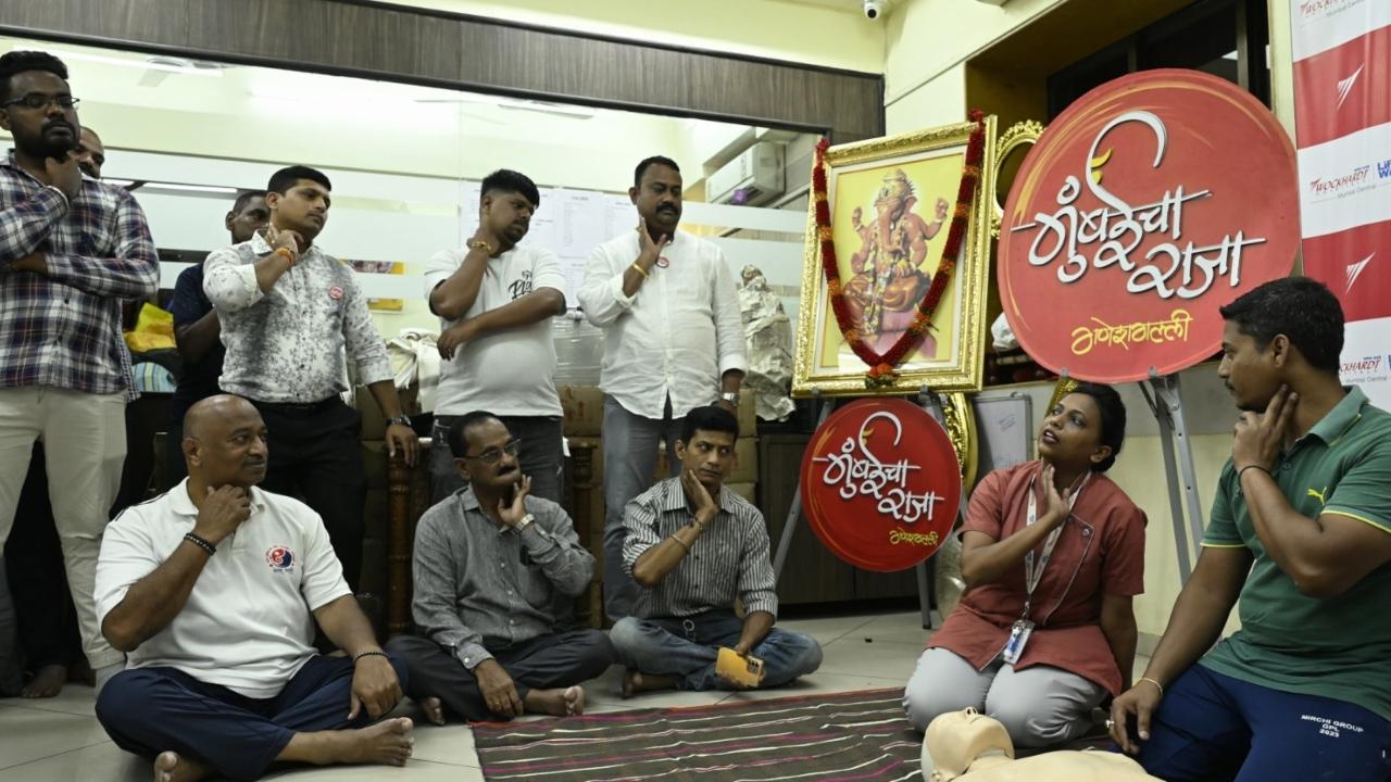 By providing this training, the hospital aims to enhance the preparedness of Ganesh Mandal volunteers, ensuring a safer and more secure environment for all festival-goers
