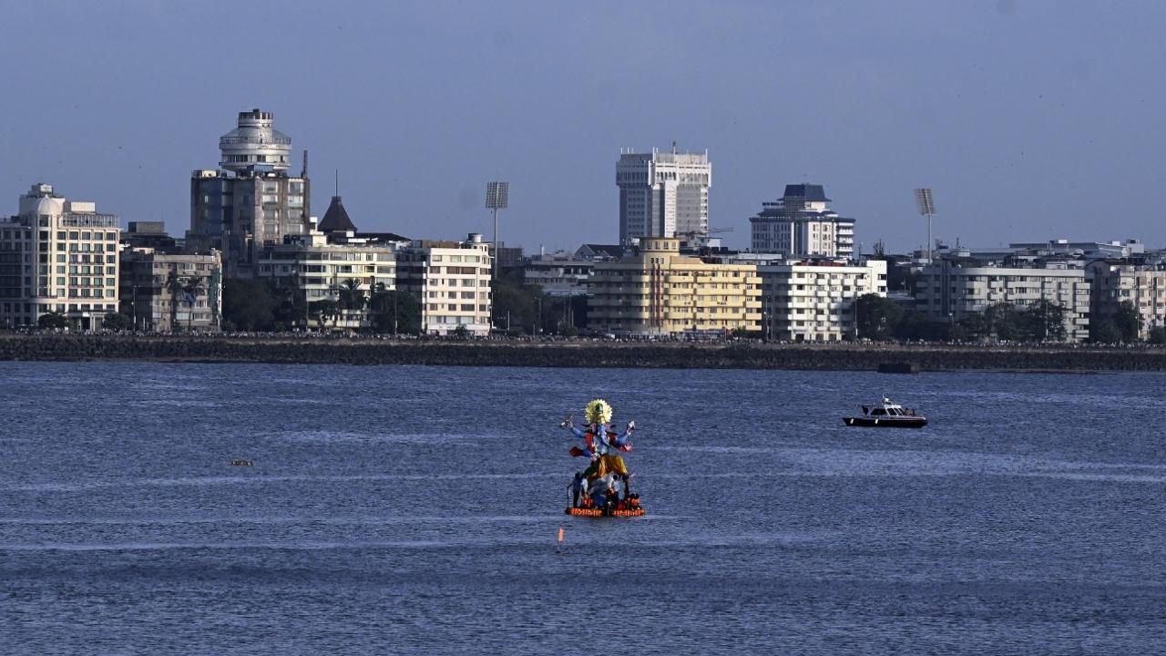 To promote eco-friendly celebrations, the BMC introduced a QR code system providing information on nearby artificial ponds
