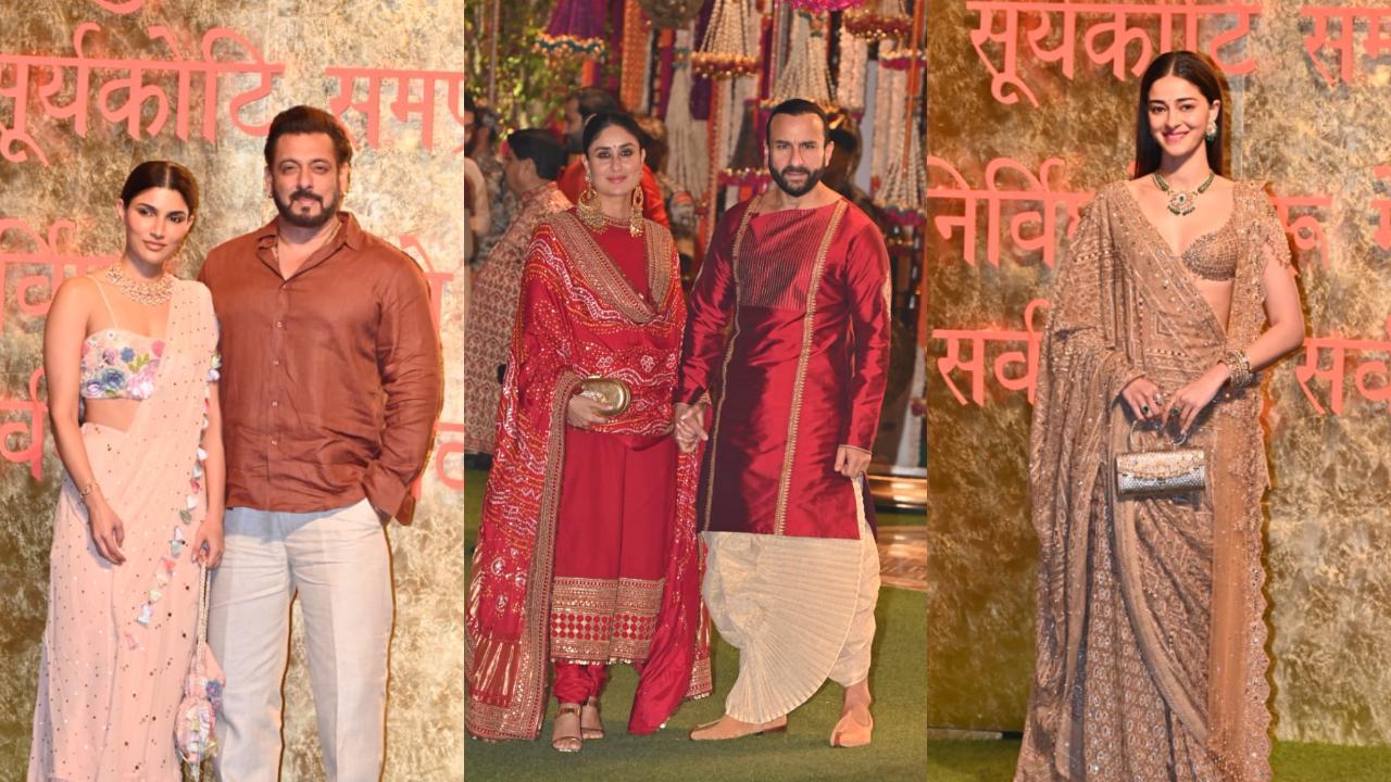 Celebs at Ambani Ganpati