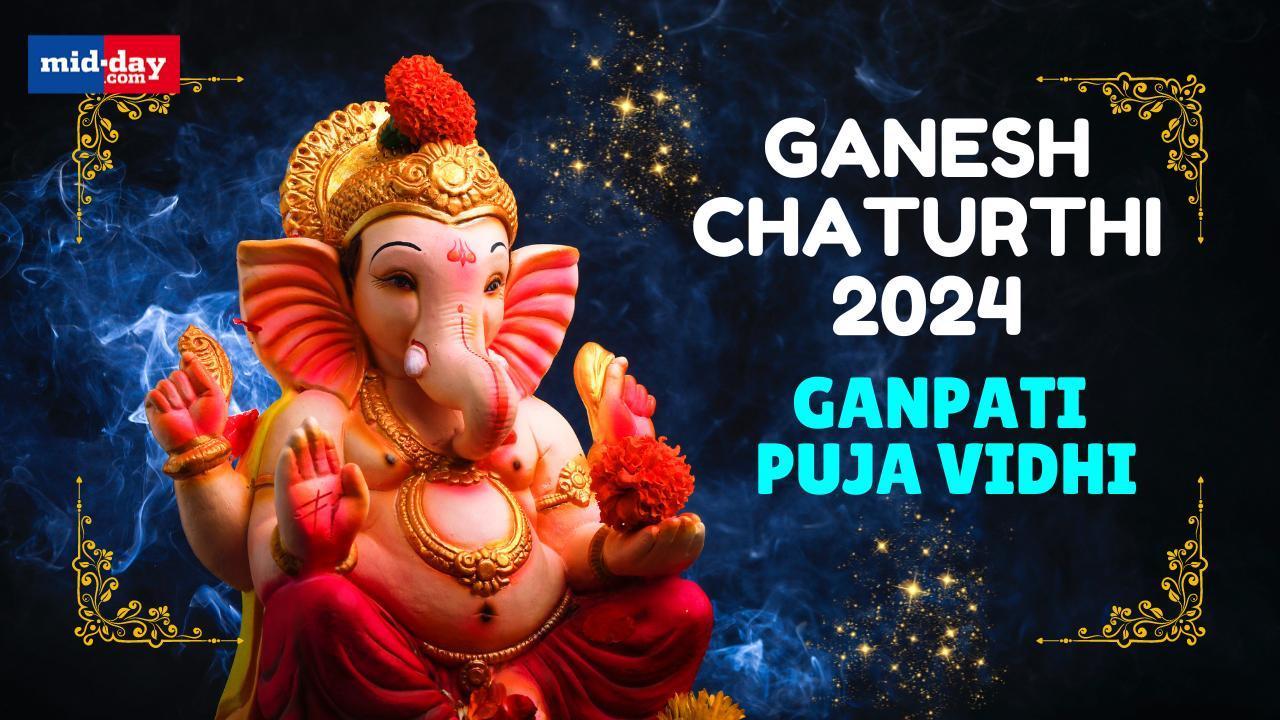 Ganesh Chaturthi 2024: Ganpati Sthapana Pujan Vidhi explained step-by-step
