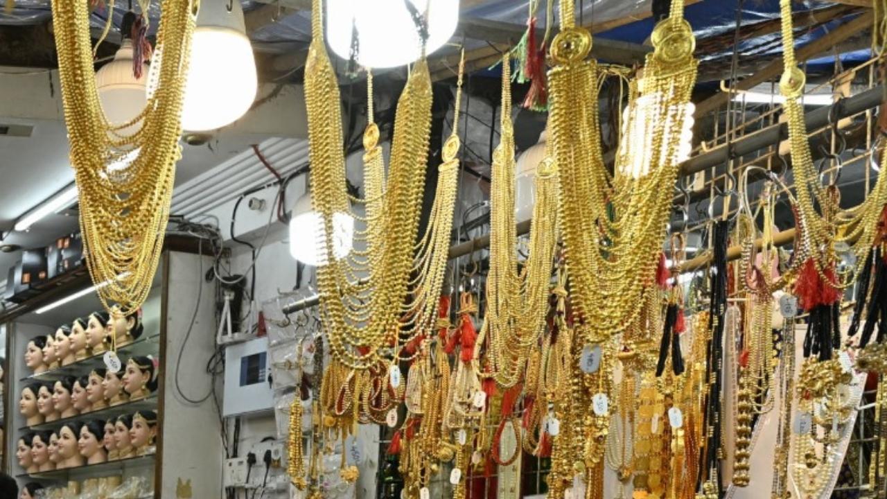 People bring home an intricately decorated idol of Goddess Gauri, which is paced in a specially adorned spot at their homes