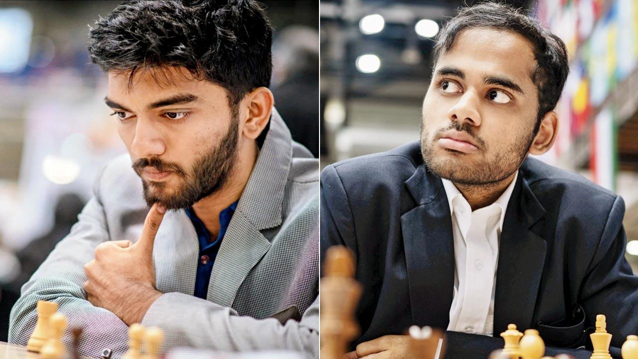 Gukesh, Erigaisi on a high