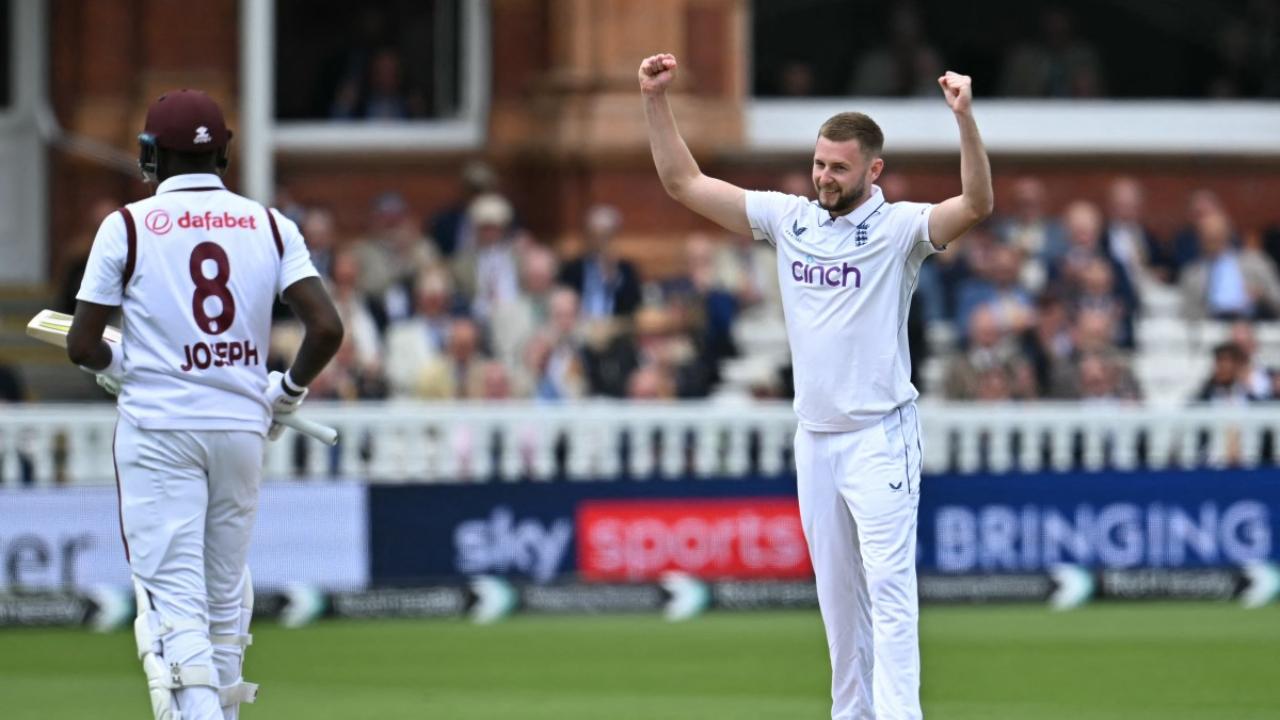 Making his Test debut in 2024 against West Indies, the pacer has snapped 33 wickets in five matches of the format