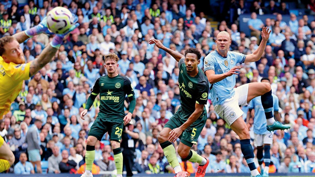 Haaland Pulls it back for City