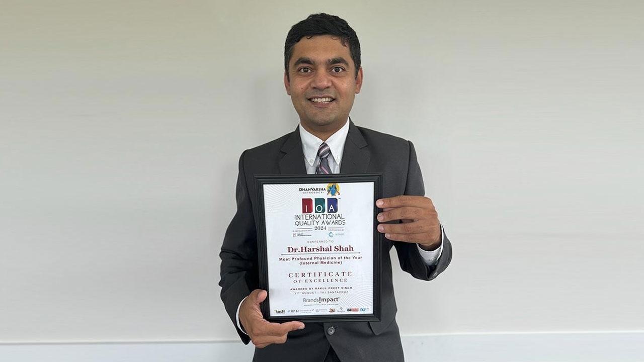 Dr. Harshal Shah Makes It To The List Of International Quality Awards 2024