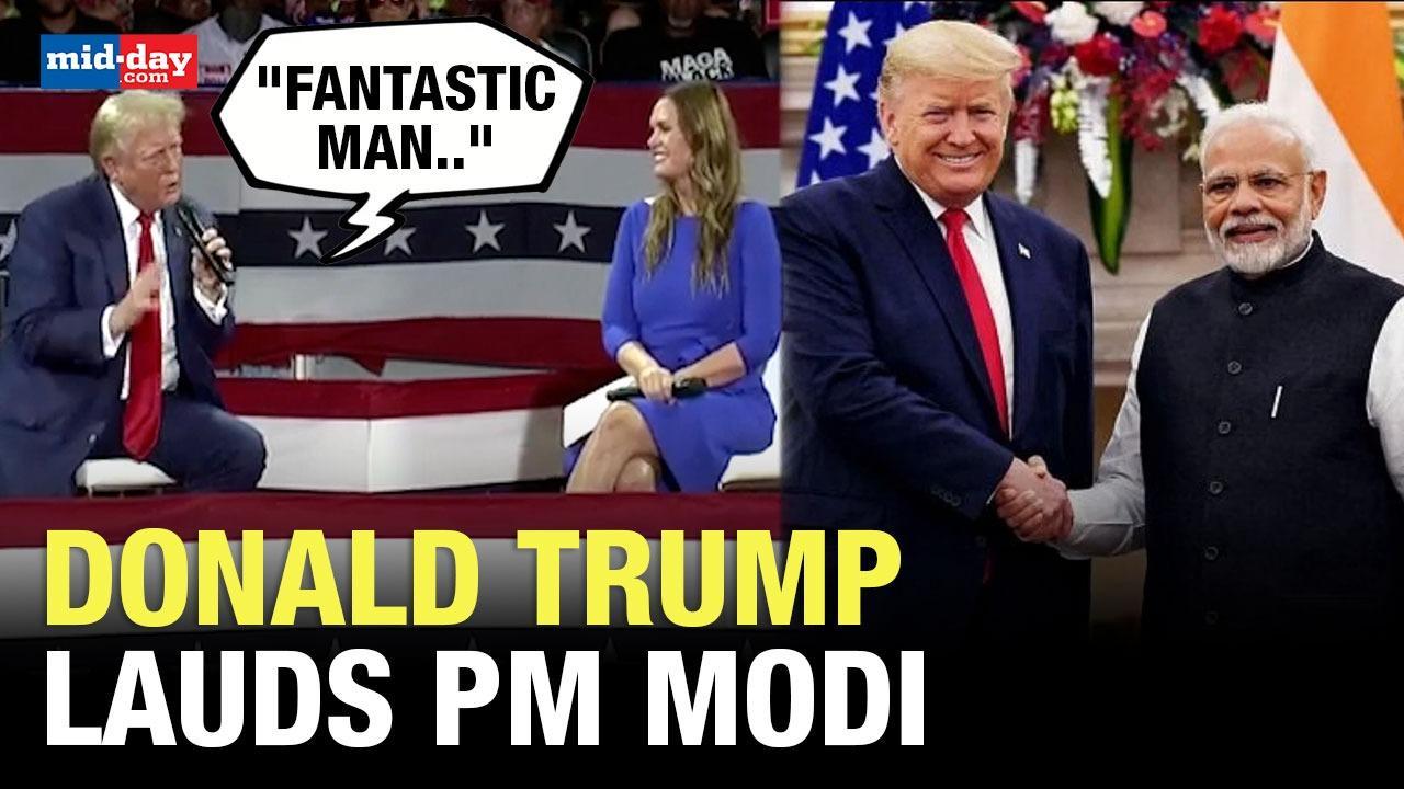 Donald Trump says he will meet PM Modi next week, praises him! WATCH