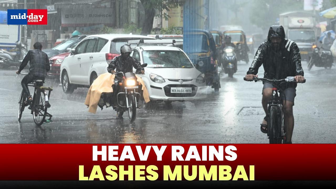 Mumbai Rains: Heavy rains witnessed in Mumbai