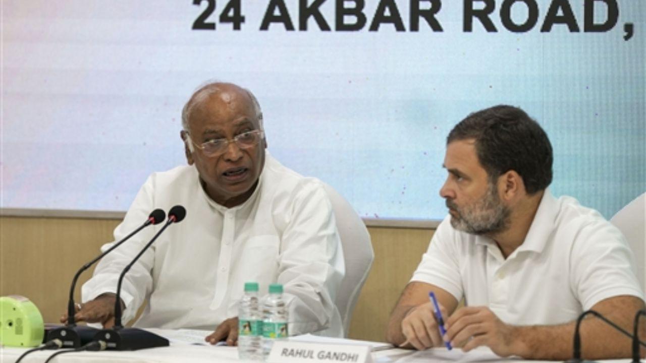 During CEC meeting at Congress Headquarters, Rahul Gandhi emphasised the importance of not dividing votes ahead of the Haryana polls.