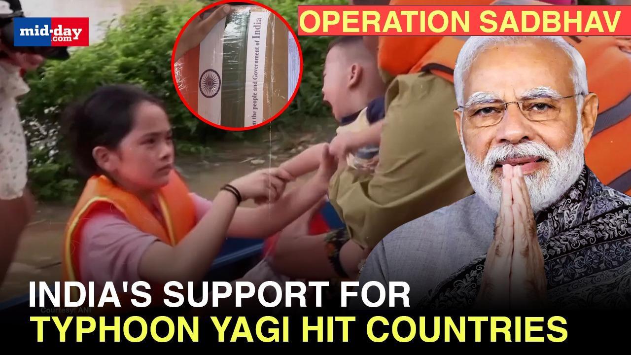 India sends aid to Typhoon Yagi affected Vietnam, Laos & Myanmar - WATCH