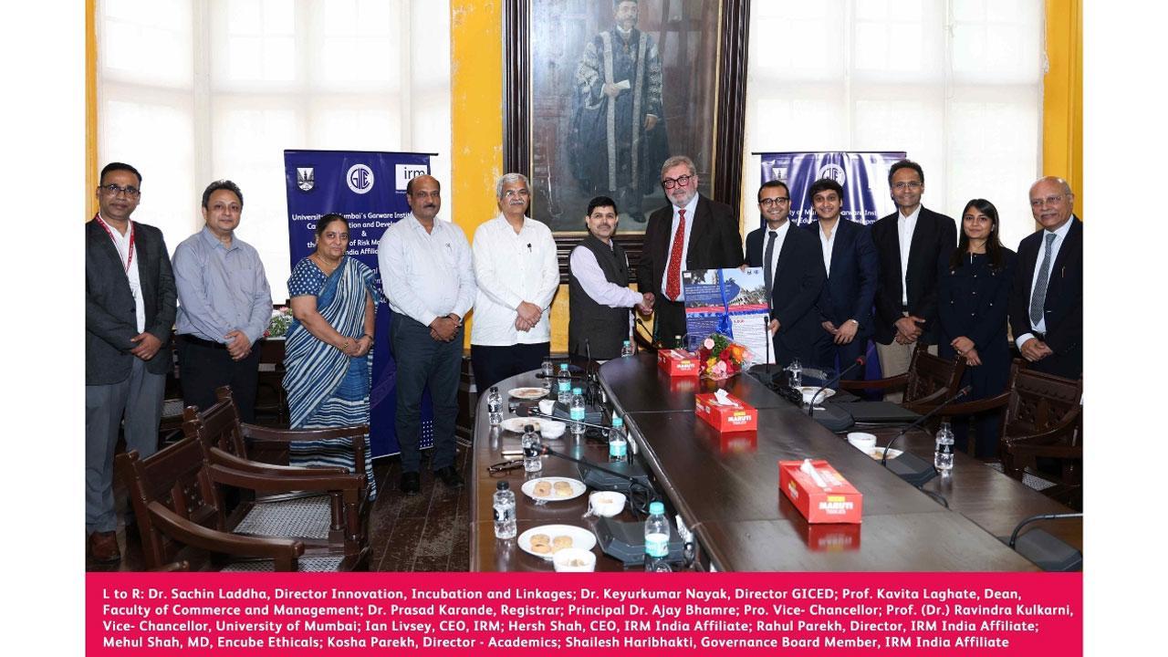 University of Mumbai launches IRM’s Global Level 1 Enterprise Risk as 2-credit open elective course under NEP