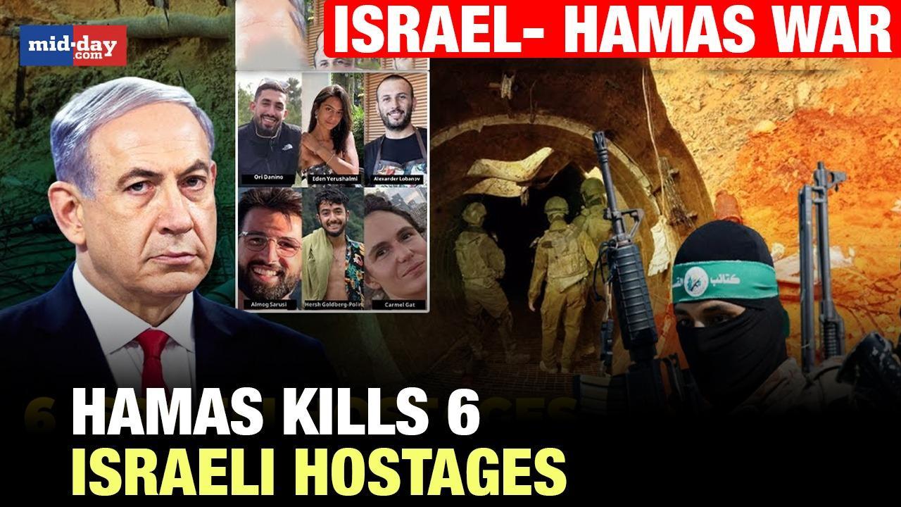 Israel-Hamas war: 6 Israeli hostages killed by Hamas, bodies found in tunnel