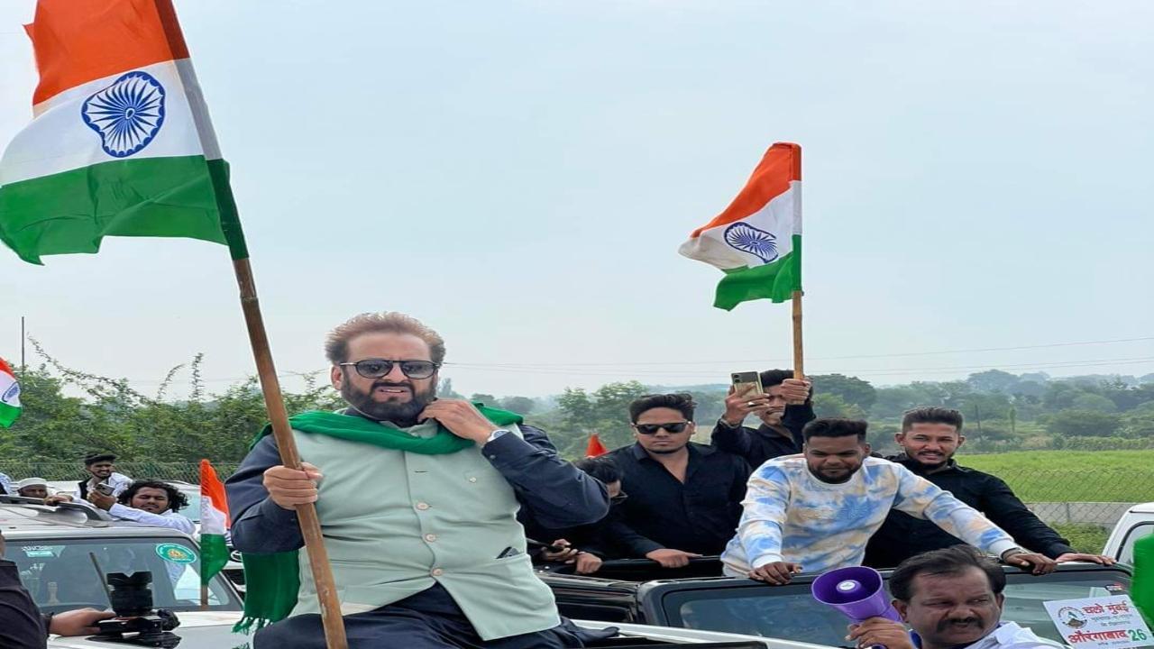 Maharashtra: Imtiaz Jaleel launches rally, seeking action against Nitesh Rane