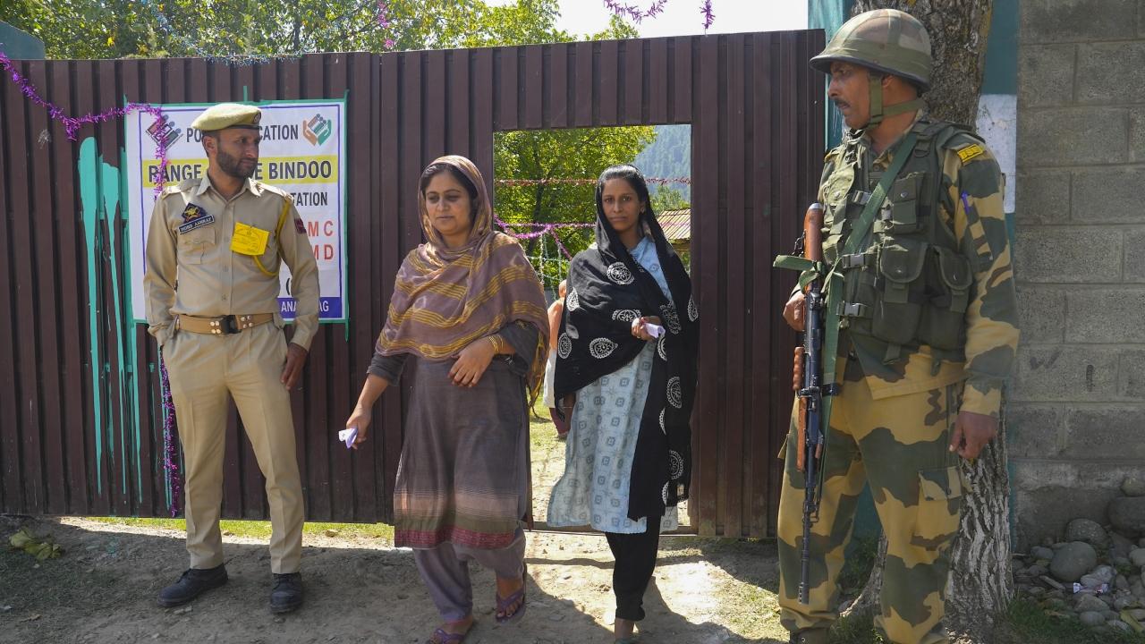 Officials said the highest voting percentage was recorded in Jammu region's Inderwal at 80.06 per cent, followed by Padder-Nagseni at 76.80 per cent and Kishtwar at 75.04 per cent. Doda West also recorded a high turnout of 74.14 per cent during the period