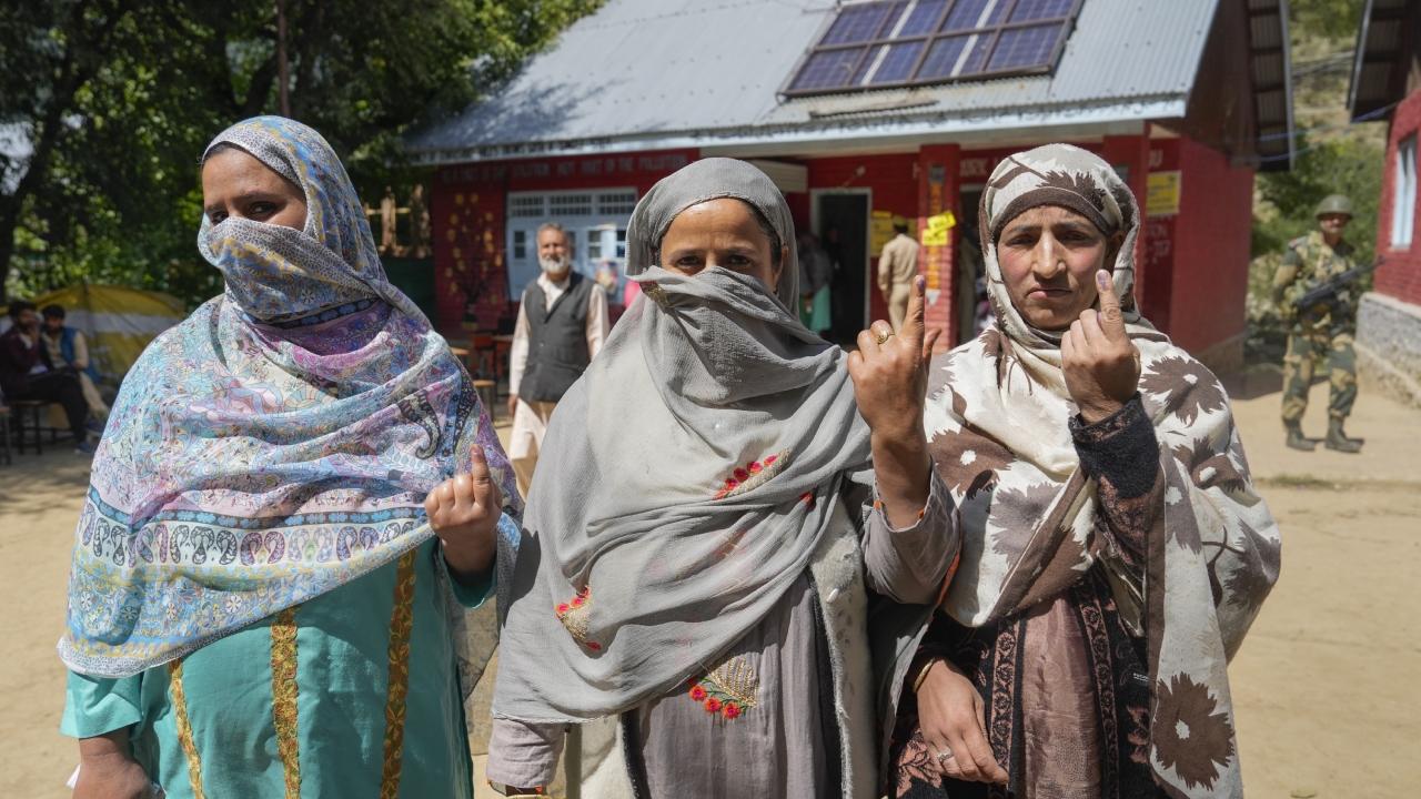 The lowest -- 40.58 per cent -- was recorded in the Tral segment, officials said, adding that the four constituencies in Pulwama district have not yet crossed the 50 per cent mark