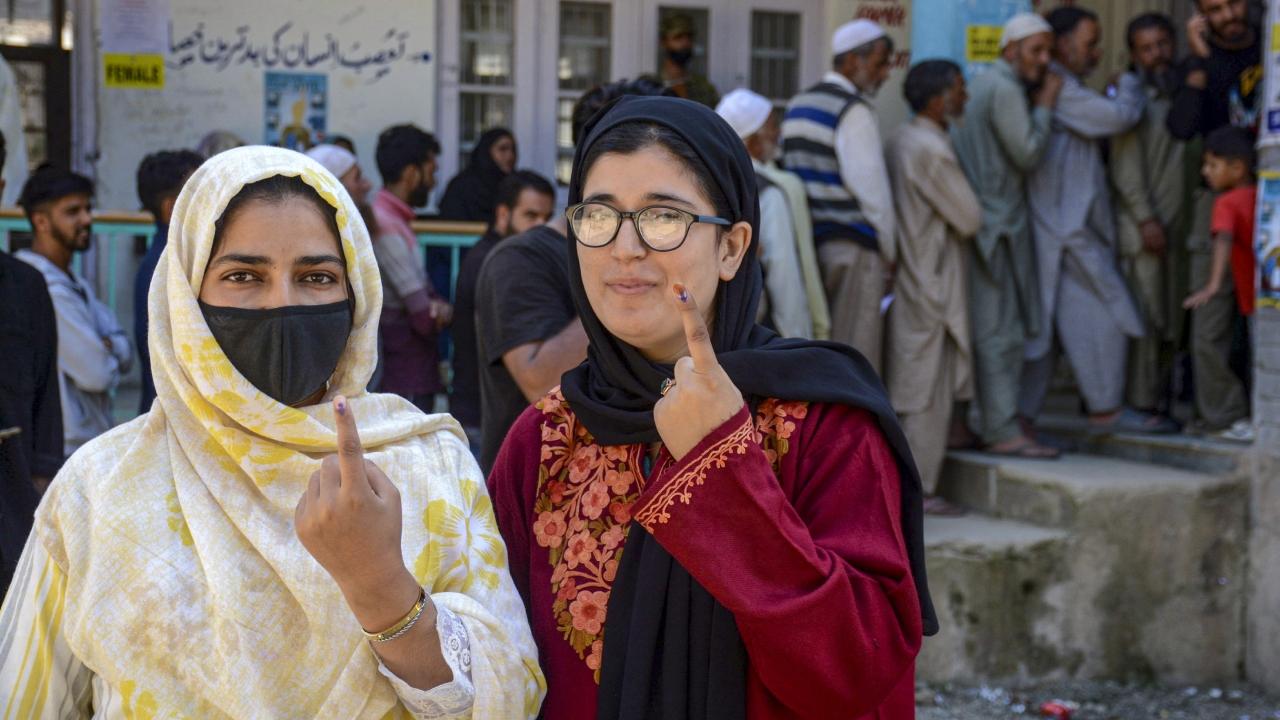 The elections to the 90-member assembly are the first since Article 370 granting special status to Jammu and Kashmir was abrogated and the state was downgraded into the union territories of Jammu and Kashmir, and Ladakh, in August 2019