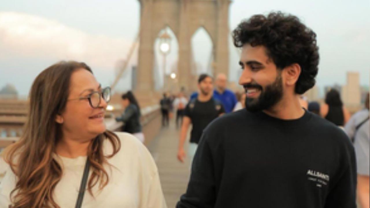 Jaya Prada shares rare moments with her son in New York, check out