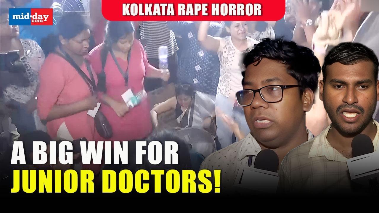 Kolkata rape case: A big win for the protesting doctors post meeting Mamata