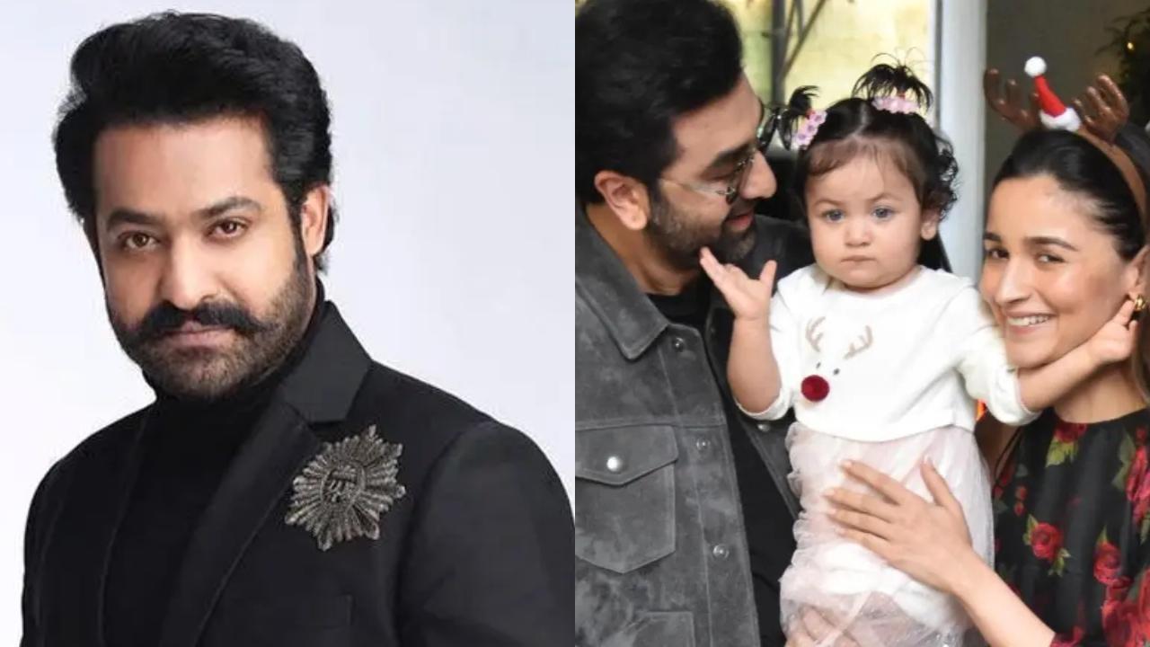 Jr NTR reveals he 'prayed' Alia Bhatt and Ranbir Kapoor would name their daughter Raha